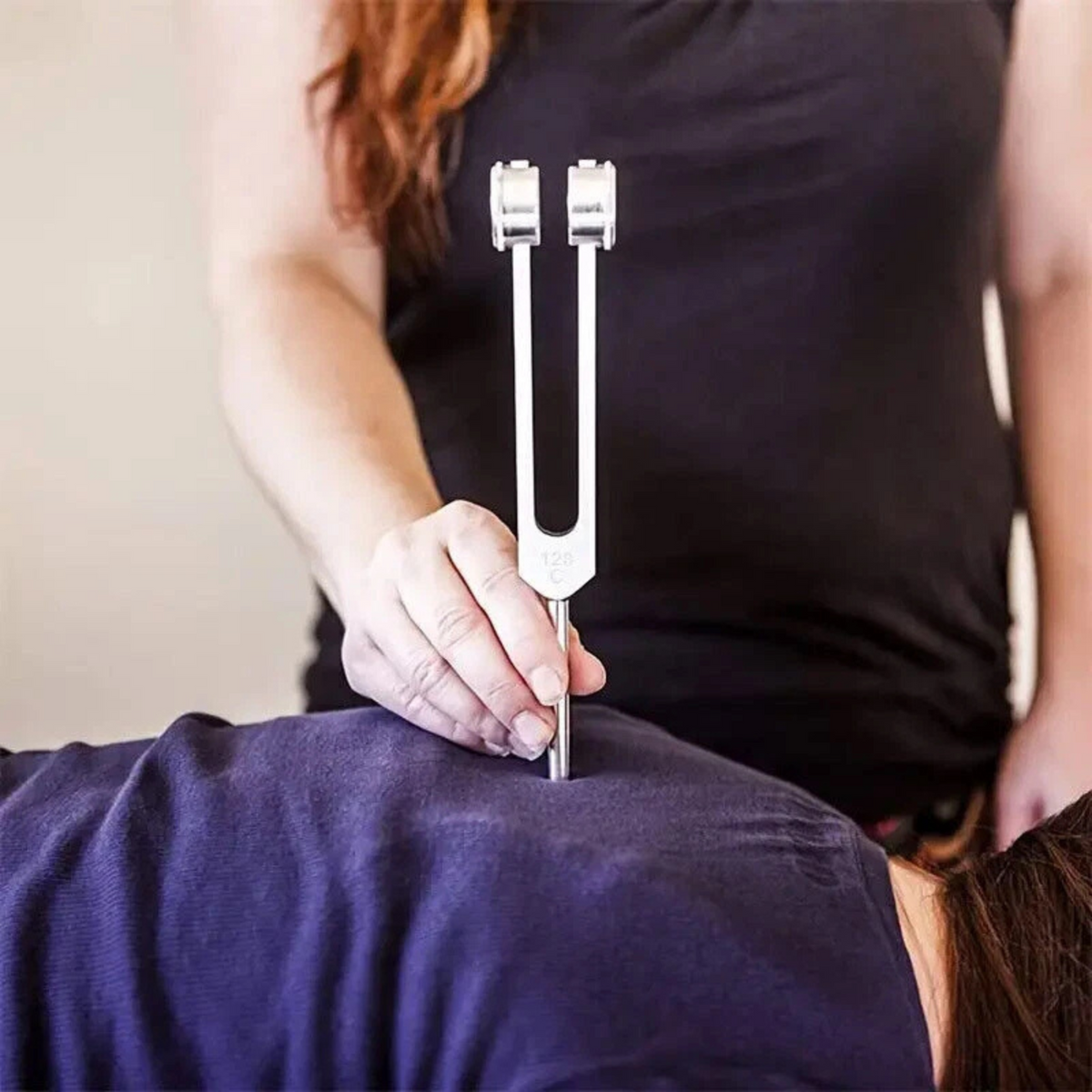 Healing Tuning Fork Instrument for Sound Therapy Relaxation and Body Balance