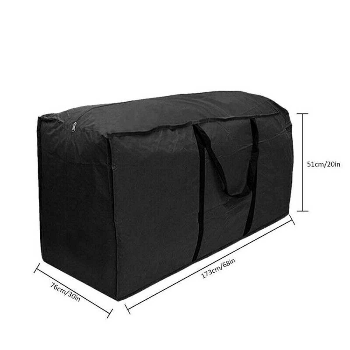 173x76x51cm Cushion Bags Waterproof Extra Large Storage Bags Outdoor Christmas