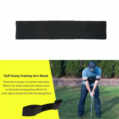 Motion Correction Belt Golf Swing Training Aid Golf Arm Band Posture