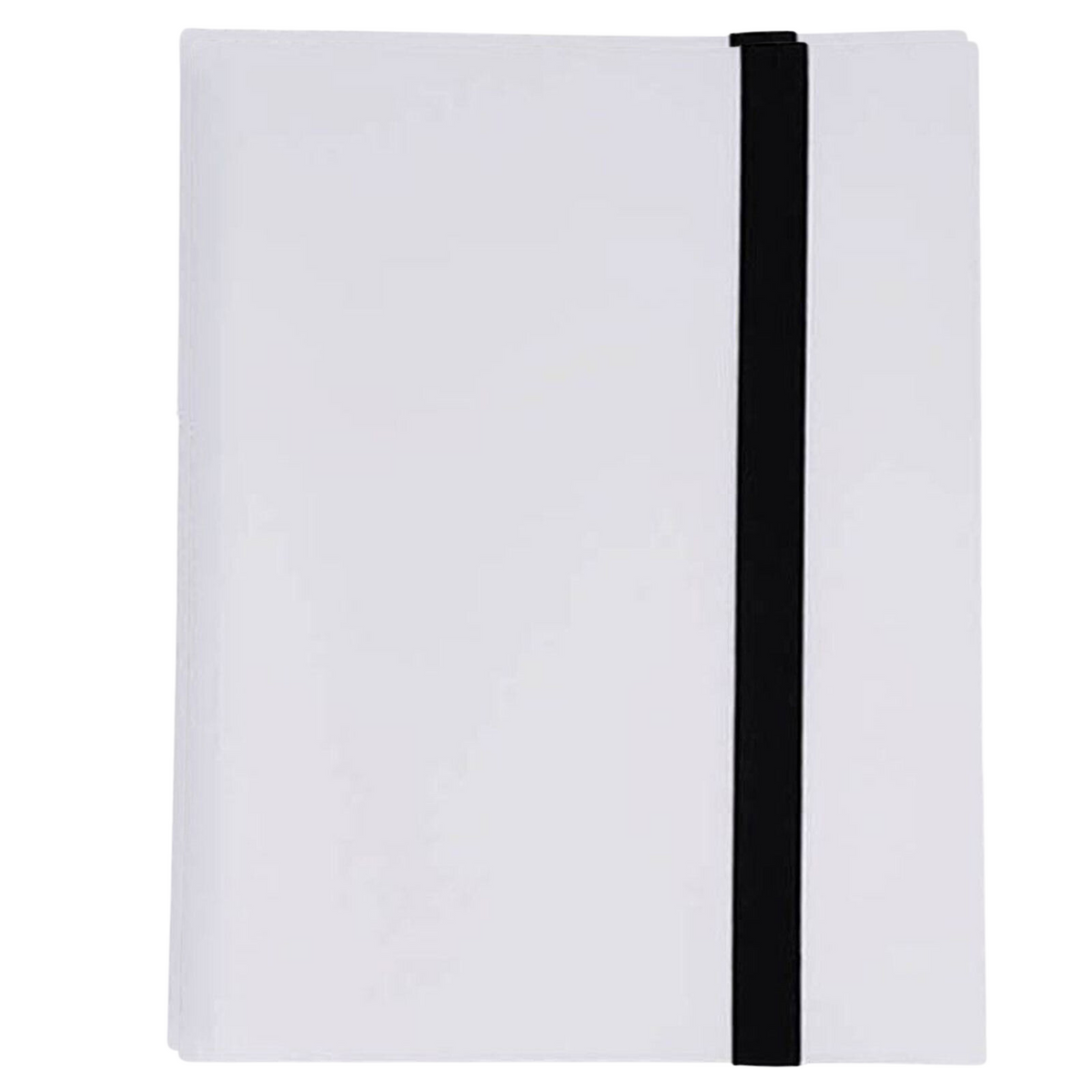 9-Pocket Trading Card Album Folder Trading Card Binder Premium 360 Cards White
