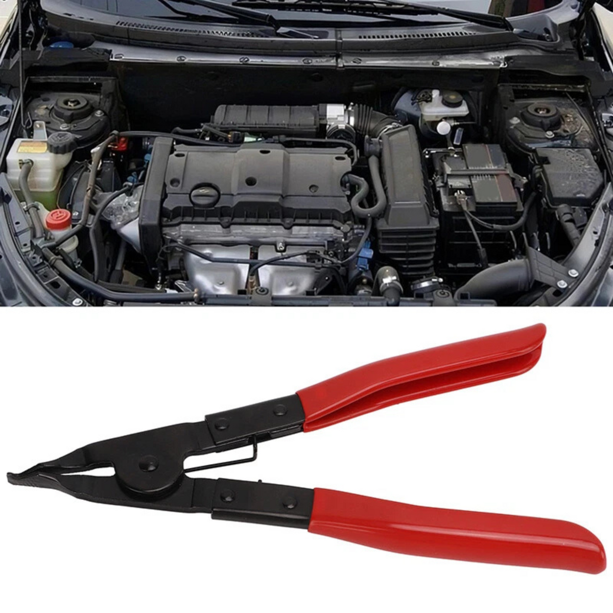Circlip Spring Snap Ring Pliers Carbon Steel Durable Precise Removal Tool