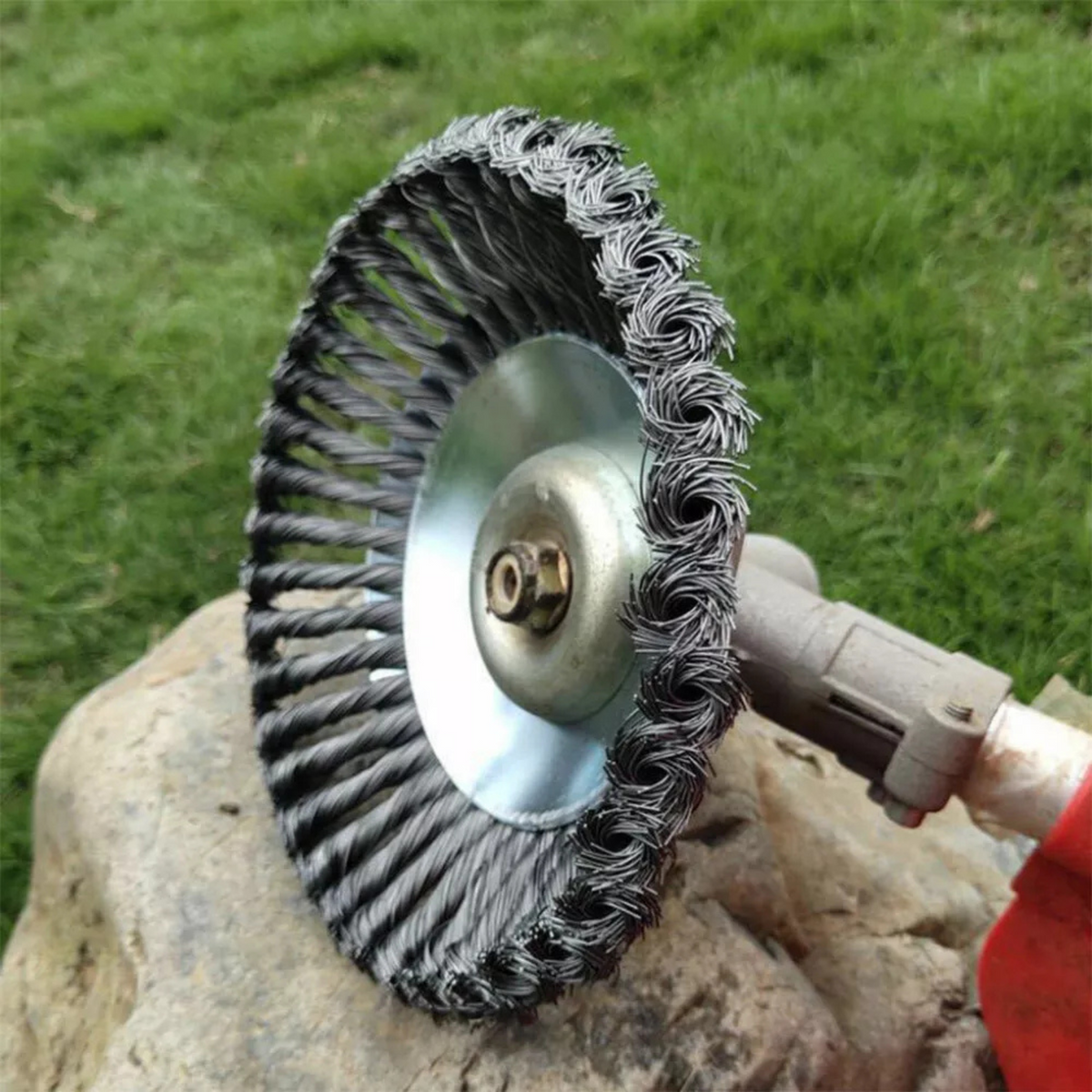 8 inch Lawn mower Whipper Snipper Steel Wire Trimmer Head Grass Brush Cutter