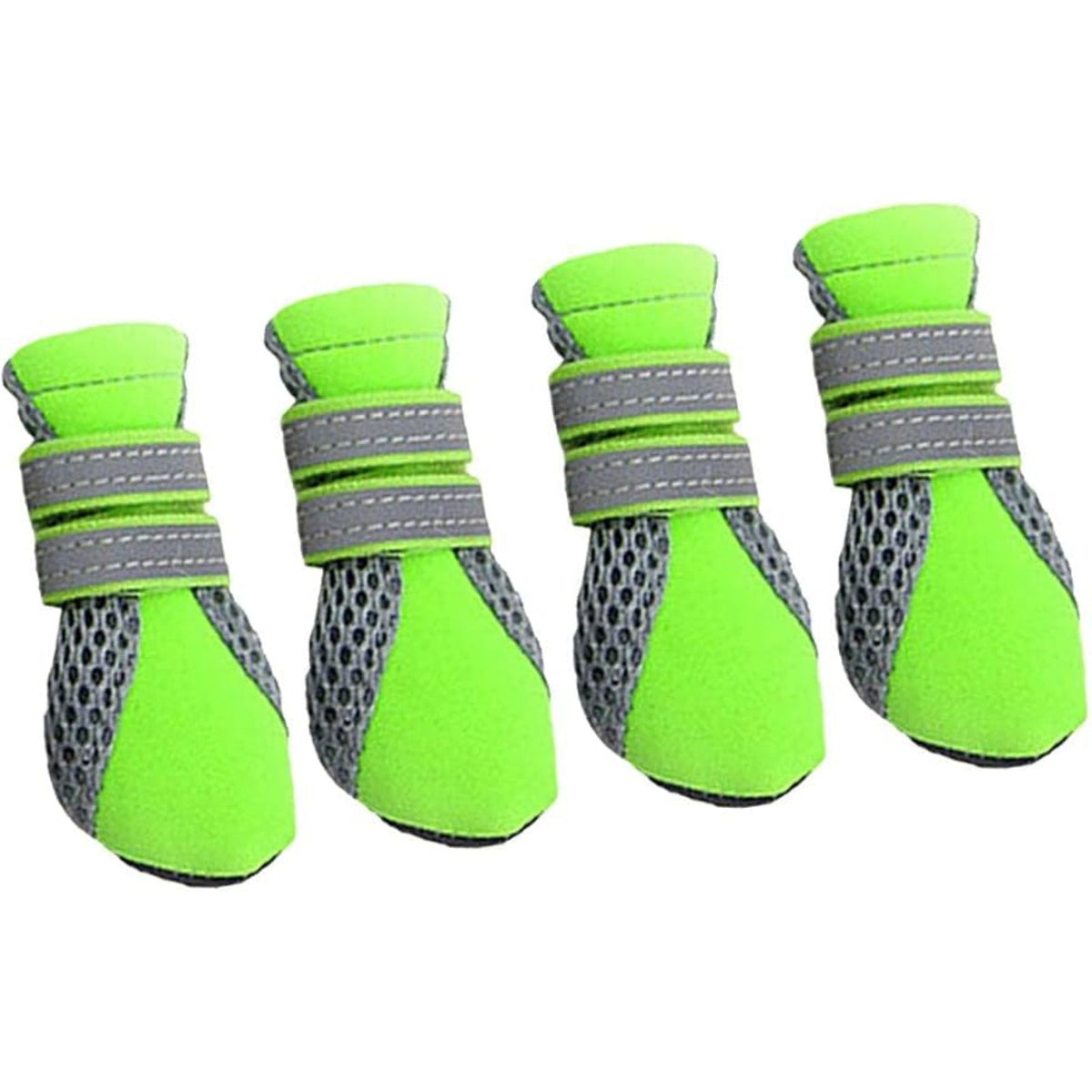 Waterproof Protective Rain Boots 4pcs Anti Slip Dog Booties Set