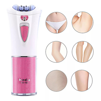 Face Body and Facial Hair Removal Smooth Glide Epilator for Women
