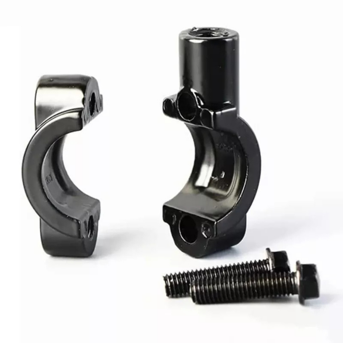 MOTORCYCLE MIRROR ADAPTER HOLDER MOUNT CLAMP M10 10MM THREAD 1" 22MM HANDLEBAR