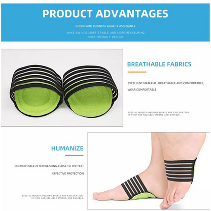 1 Pair Arch Support Shoes Foot Heel Pain Relief Plantar Fasciitis Insole Pads