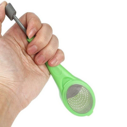 Leaf Strainer Silicone Filter Diffuser Tea Infuser Loose Tea Herbal Spice Reuse