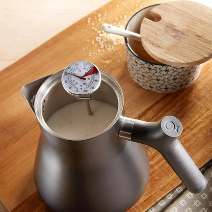 Stainless Steel Temperature pan Clip Milk Coffee Probe Thermometer Maker