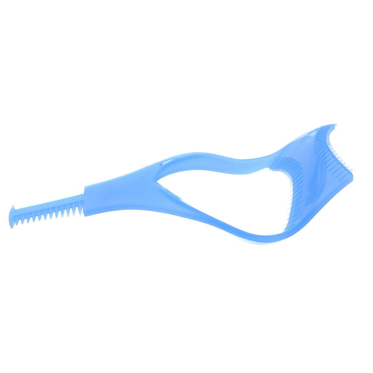 Blue Curler Lash Comb 3 In 1 Eyelash Mascara Makeup Protect Tool Applicator