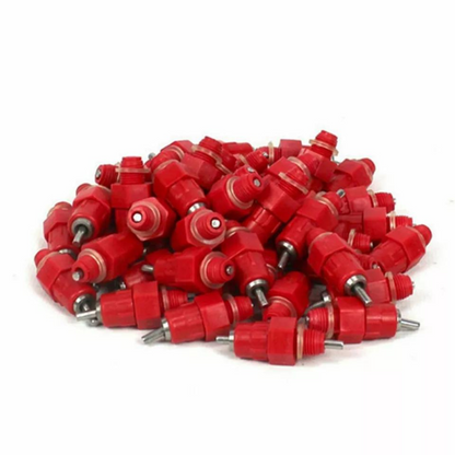 10x Duck Bird Poultry Chicken Water Nipple Valves Auto Drinker Waterer Feeder