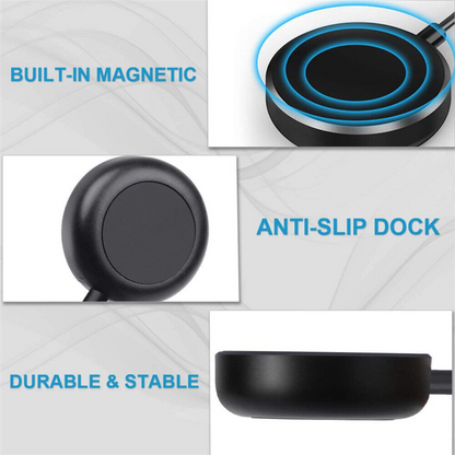 Samsung Galaxy Watch Active 1/2/3 40/41/44mm USB Charger Dock Cradle Cable