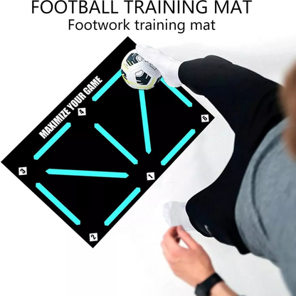 90x60cm Football Mat Training Sport Carpet Socks Non Slip Kids Adults