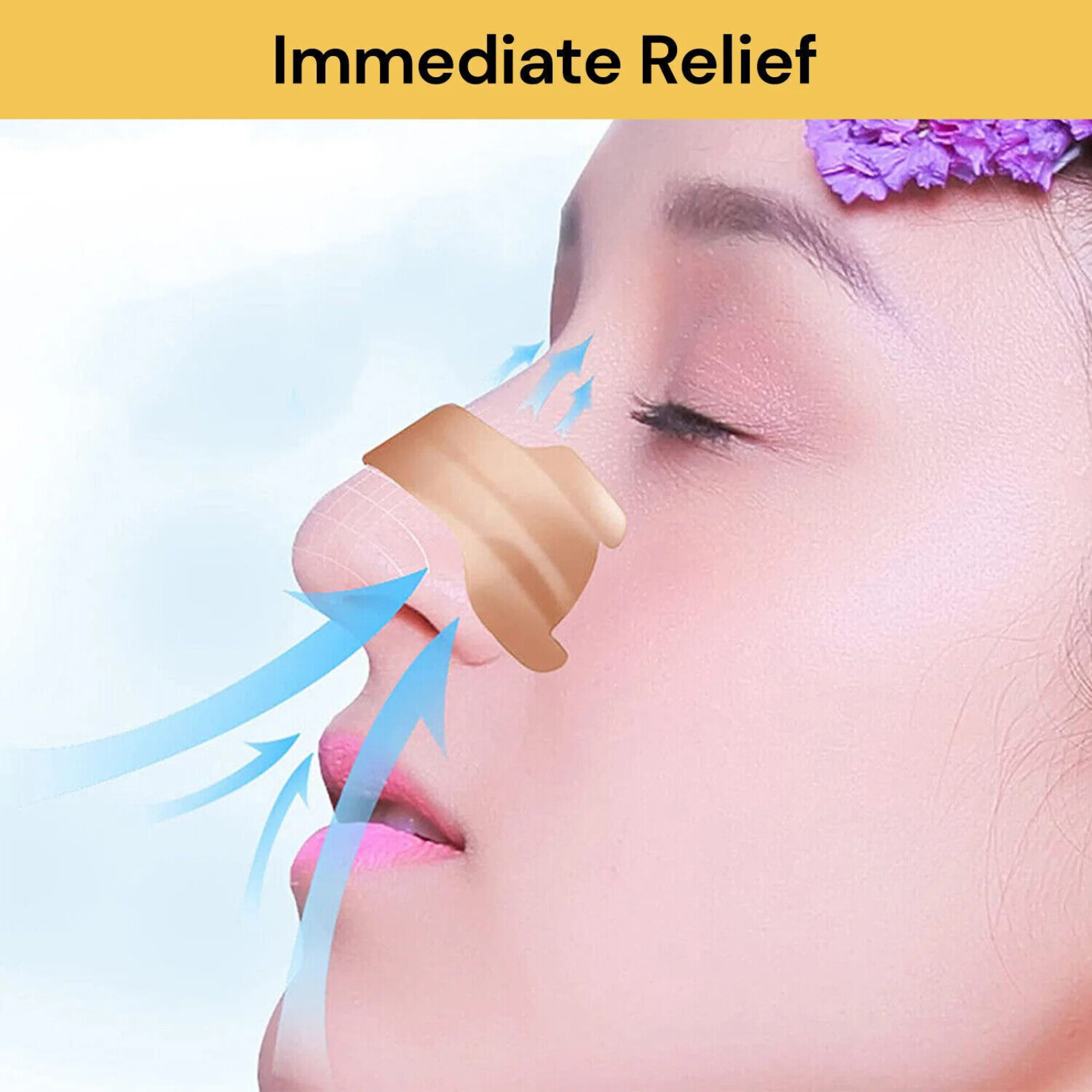 Anti Snore Nose Strips Help Breathe Better Nasal Strips Stop Snoring Medium