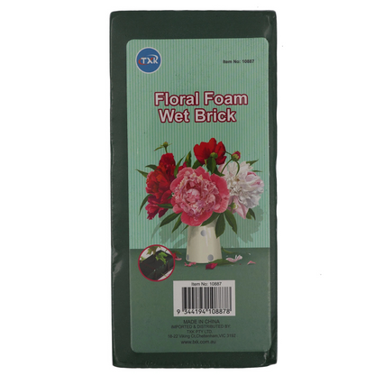2x Brick Florist Foam Blocks Wet Floral Artificial Flower Arrangement