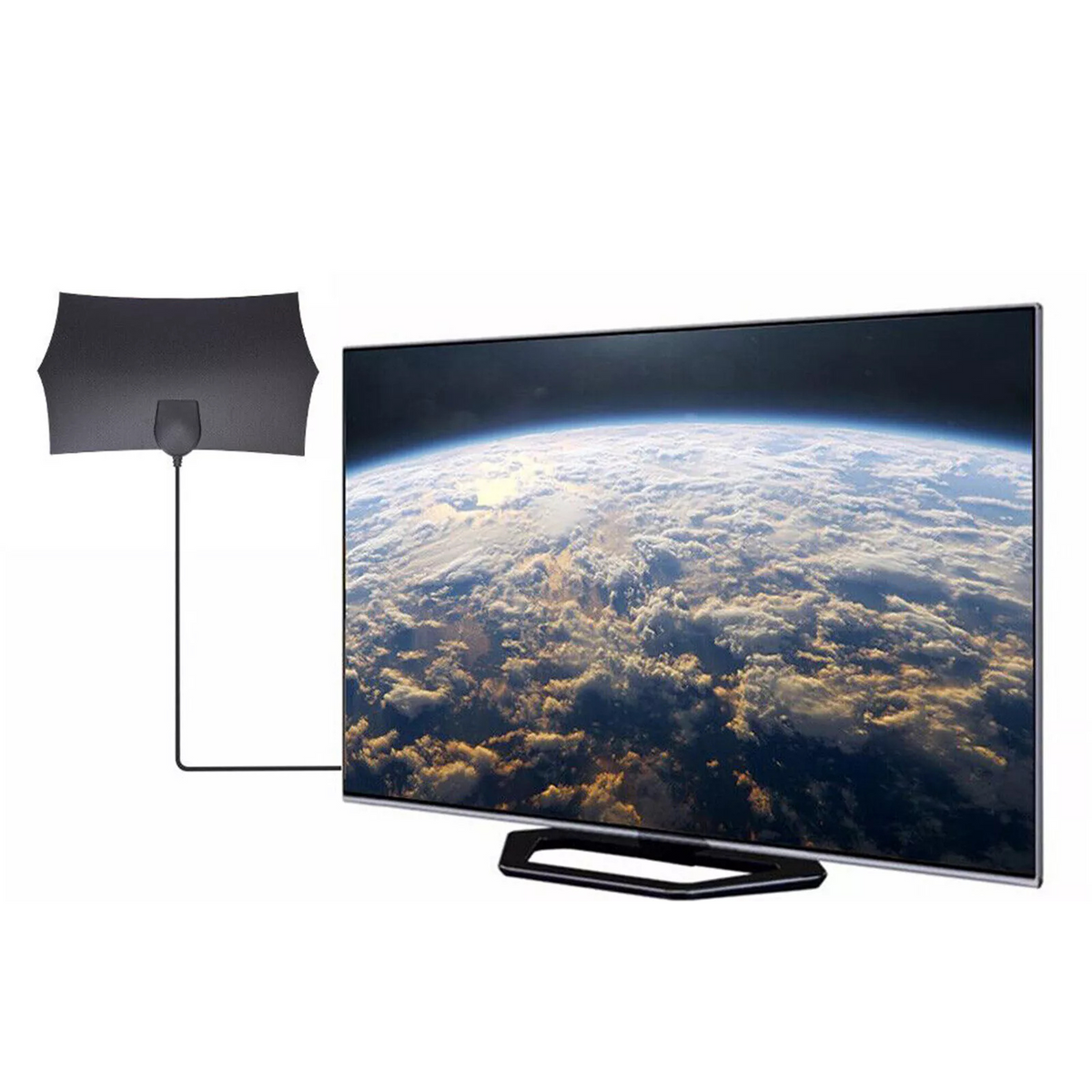 Antena Indoor TV Digital HD Skywire Aerial 4K 300 Mile Range TV Antenna 1080P
