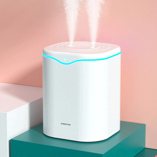 Steam Purifier Aroma 2L Air Humidifier Ultrasonic Cool Mist Beauty Home White