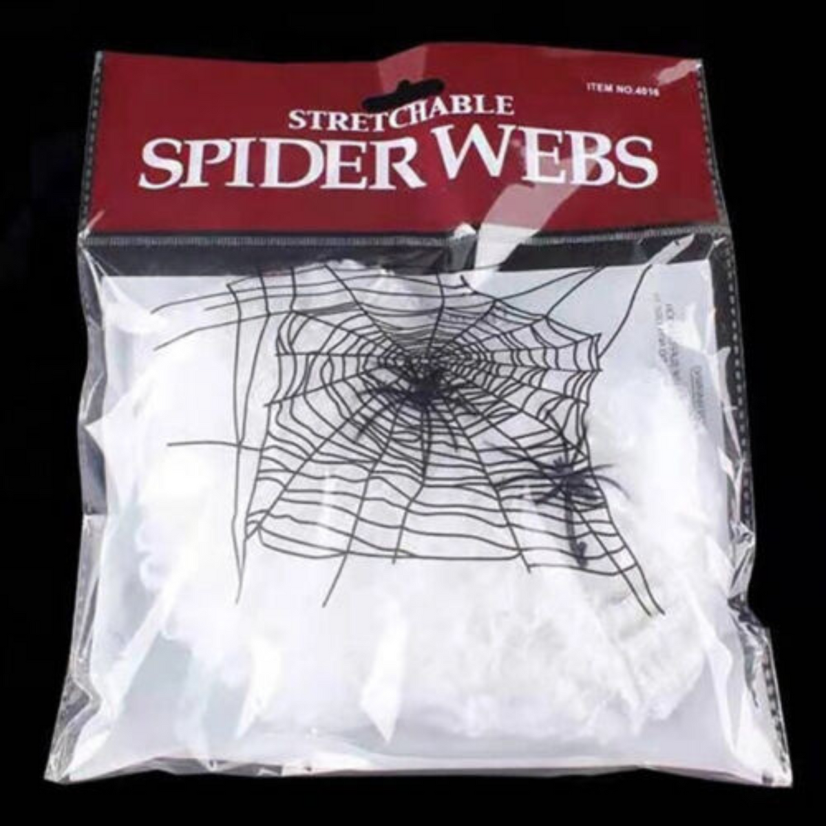 Halloween Party Ghost 5 Packs Stretchable Spider Web Spooky  House Deco
