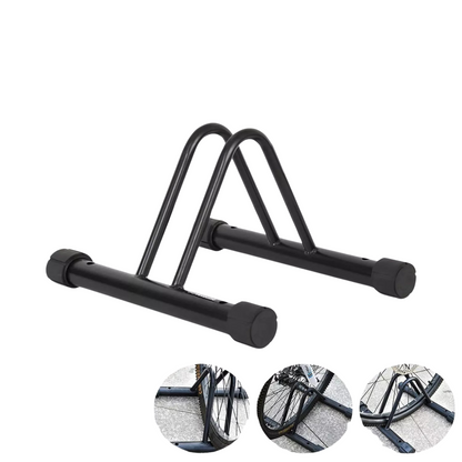 Portable Cycling 1 Bike Stand Parking Floor Bike Rack Storage Steel Holder