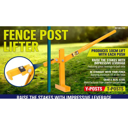 Farming Tool Steel Pole Fencing Remover Fence Post Lifter Puller Star Picket