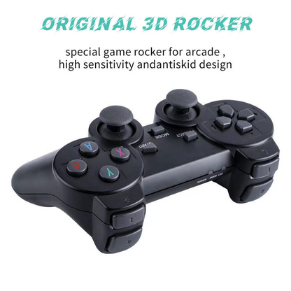 Retro Gaming Console With 2 Wireless Controller 3800+4K HDMI TV Video Game