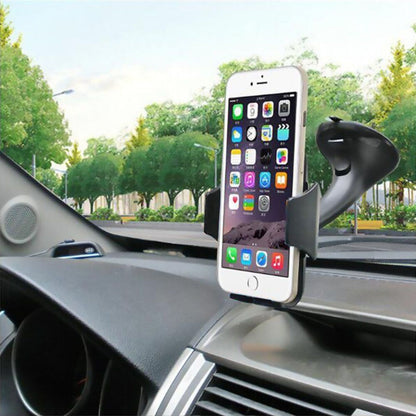 Universal Car Windscreen Mount Mobile Phone Holder 360 In Dashboard Suction