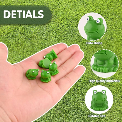 Figurines Miniature Ornaments Mini Frog Fairy Garden Decoration Resin 50x