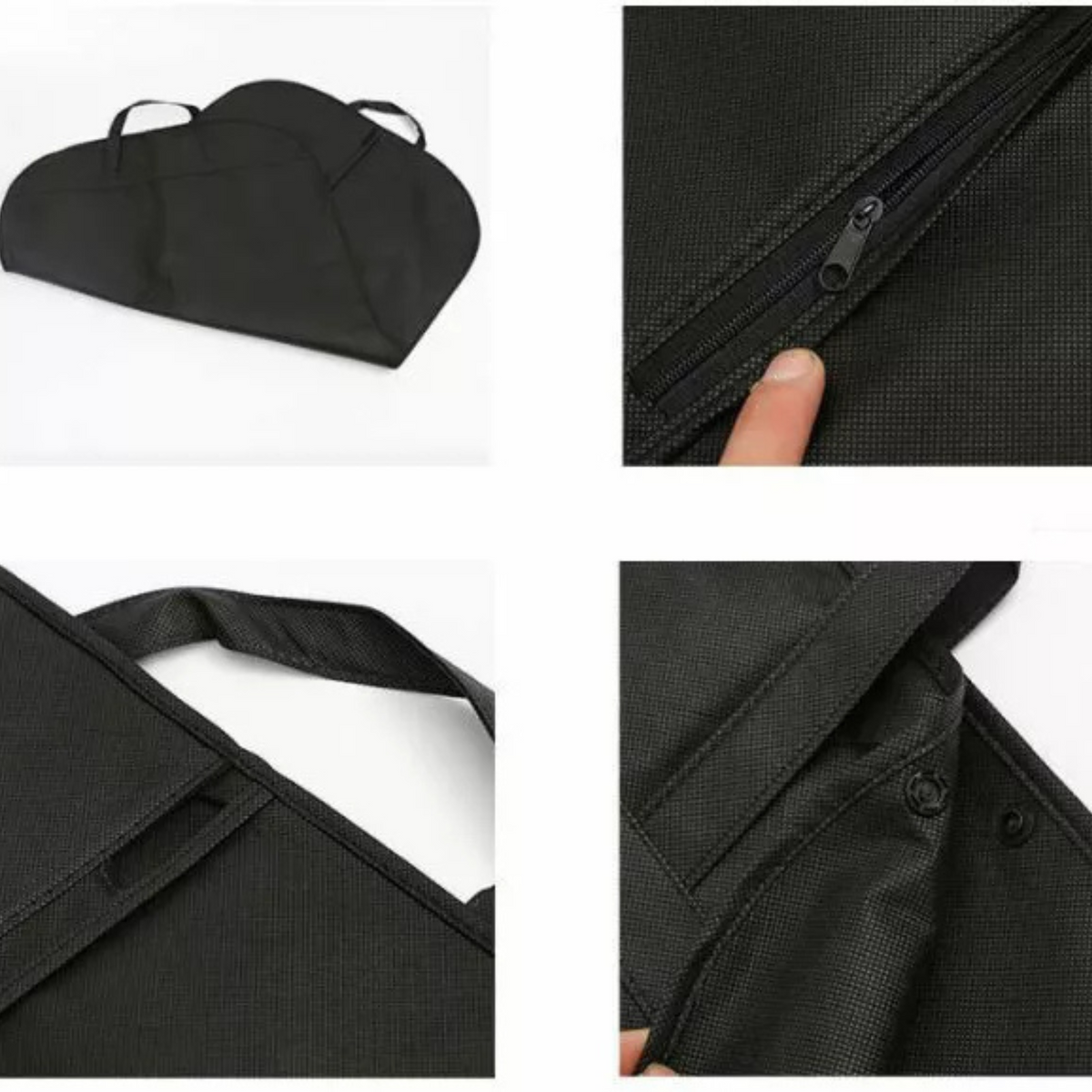 1x Storage Hanger Dustproof Protector Suit Garment Dress Clothes Travel Cover