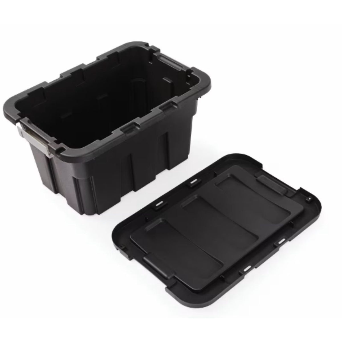 Heavy Duty Plastic Tub 100L Storage Box Garage Warehouse Storage Tub Container