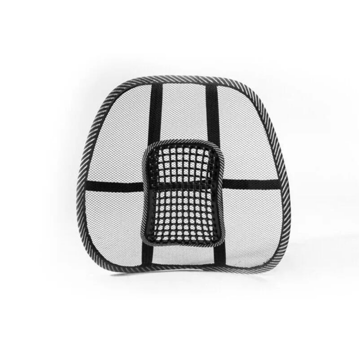 Truck Car Seat Chair Pillow Cushion 2x Mesh Lumbar Back Support