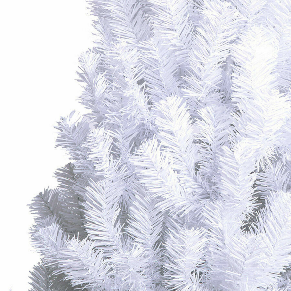 Metal Stand Easy Assembly  White Christmas Tree 5FT Lush Tips
