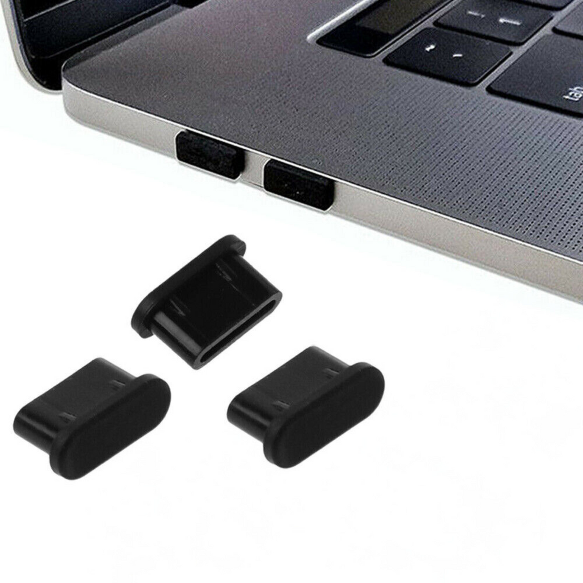 3pcs USB Silicon Type C Dust Protector Plug for Earphone and Charging