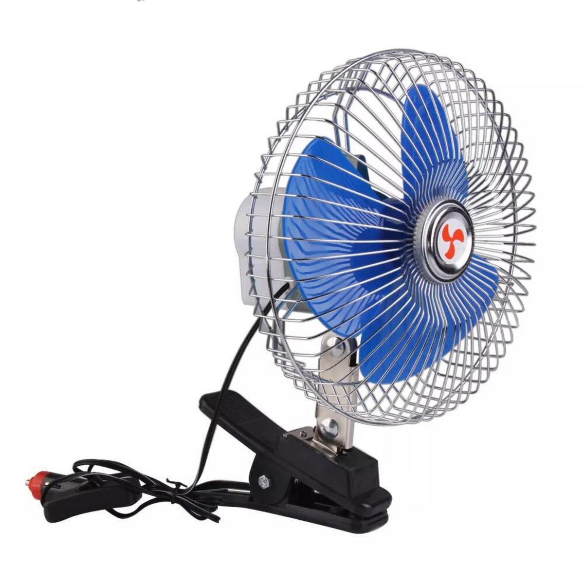 Oscillating Auto Cooling Fan 12V Portable Vehicle 8 Inch  Auto Car Fan