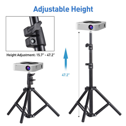 Projector Bracket Stretchable Tripod Stand Universal Projector