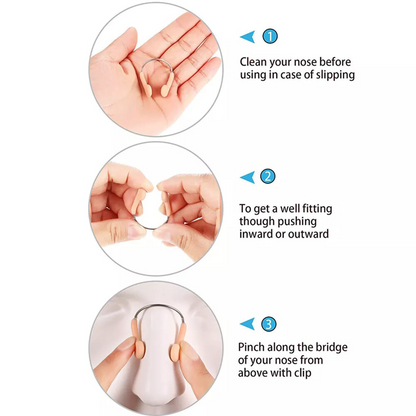 Waterproof Surfing Plug Protector Training 6x Silicone Nose Clip Swimming