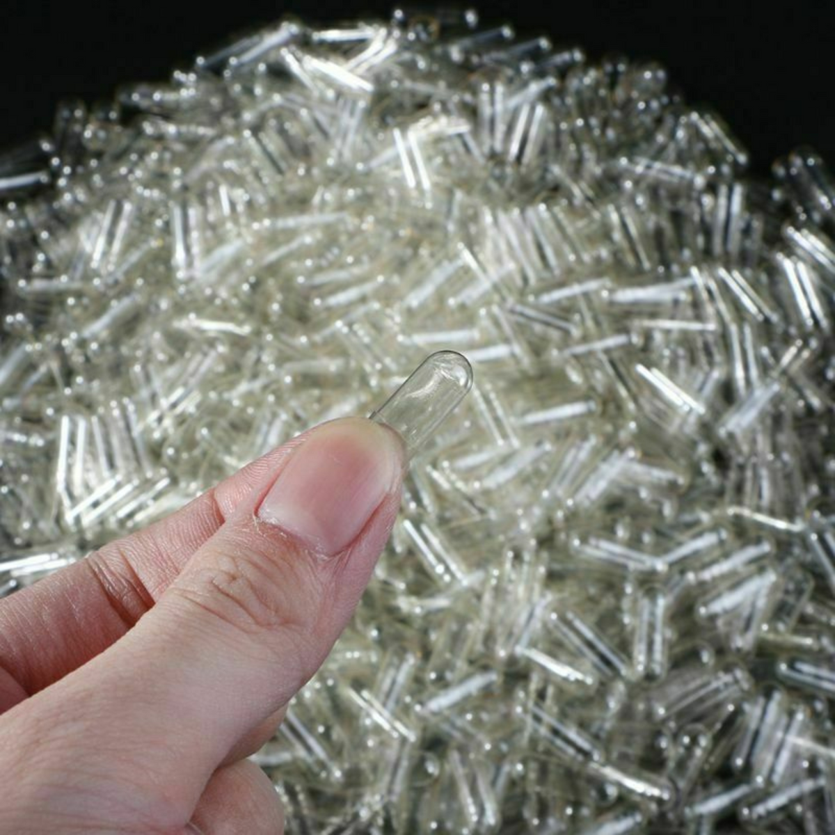 1000x Size 0# Clear Kosher Gel Medicine Pill Vitamins Empty Hard Gelatin Capsule