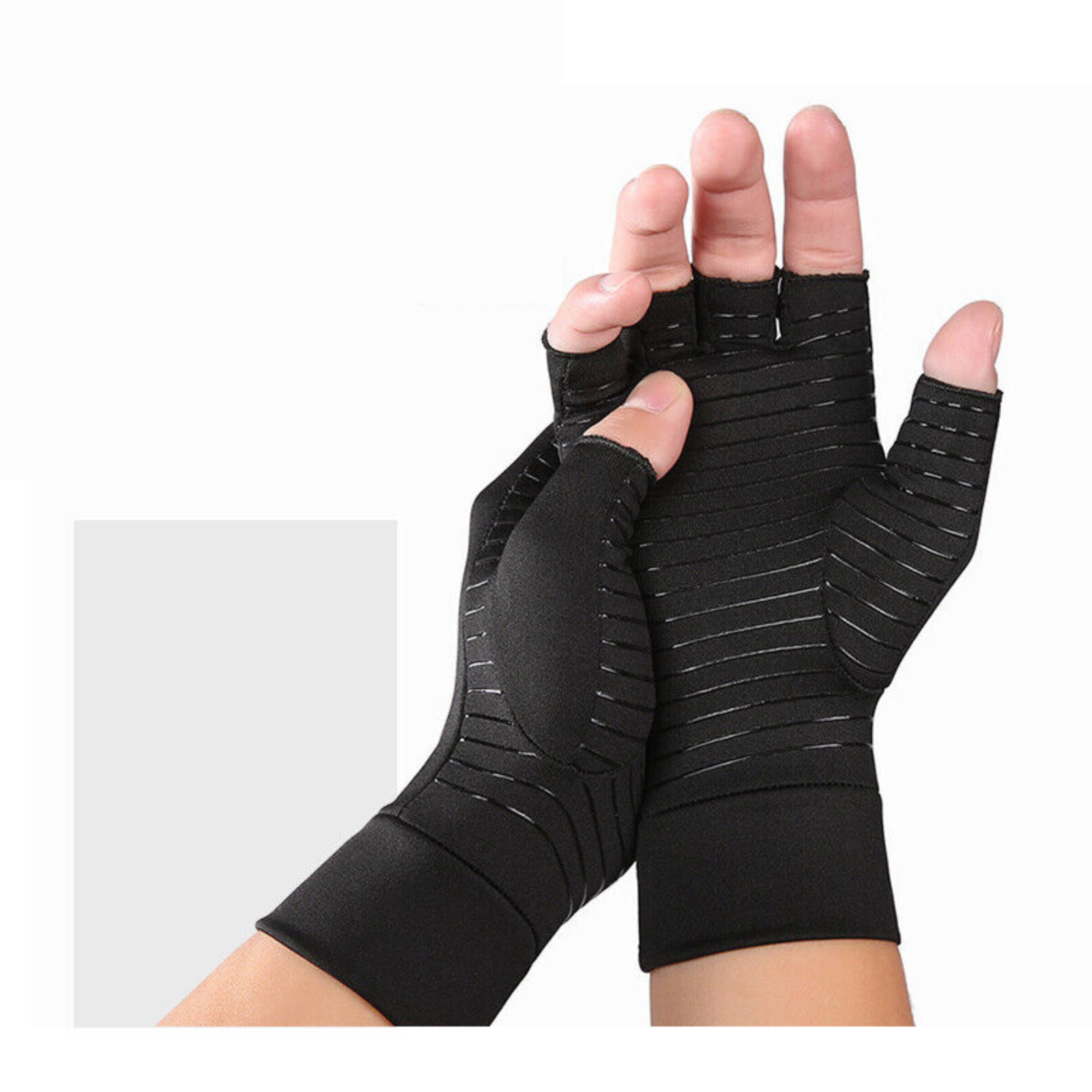 Large Arthritis Gloves Hand Wrist Compression Copper Hand Wrist Brace Finger