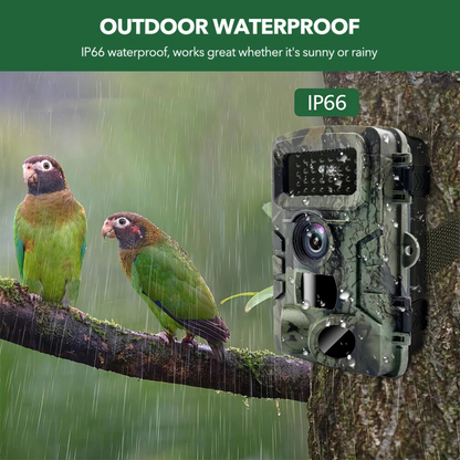 Outdoor Security Motion Cam Trail Hunting Camera 58MP Wildlife Game Night Vision