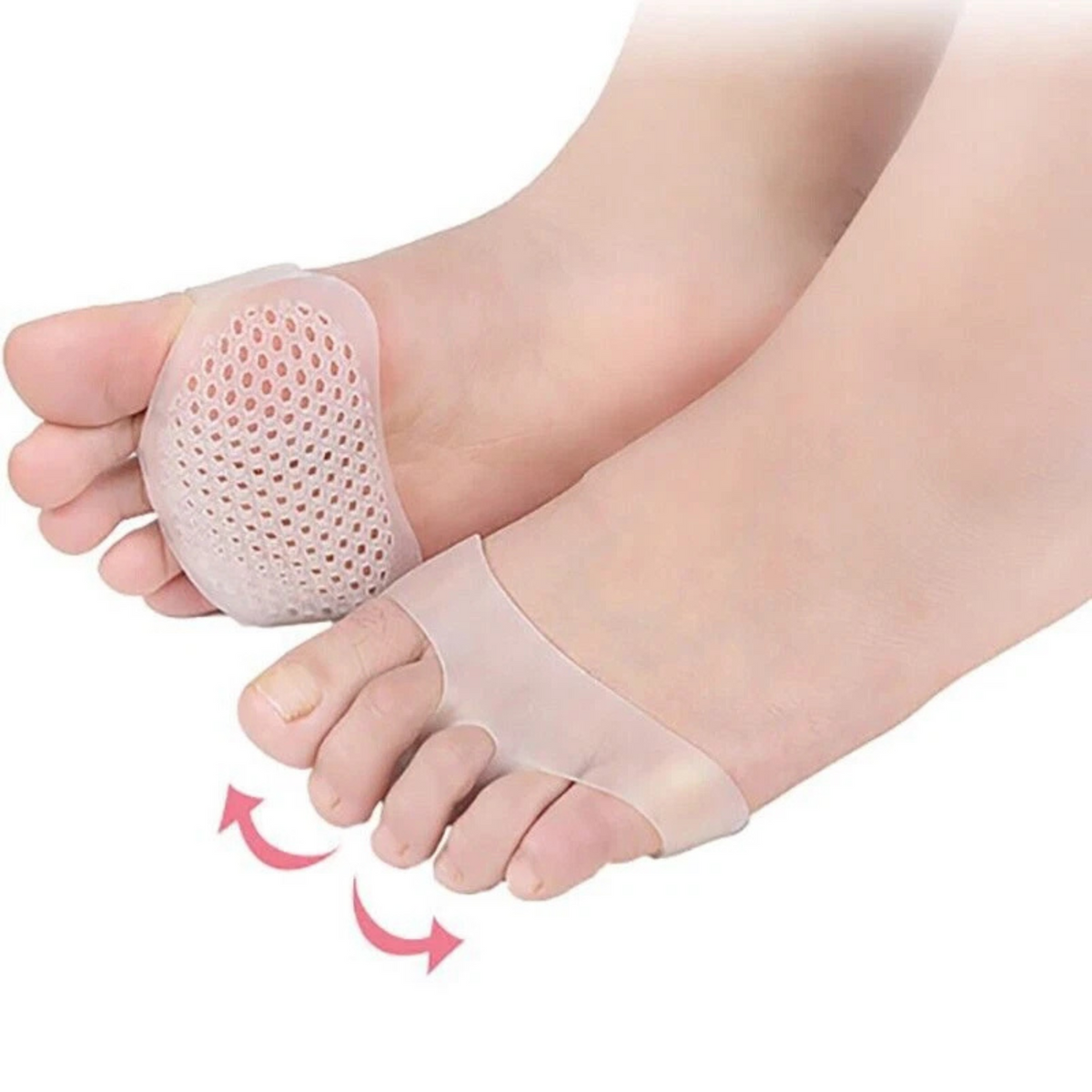 Anti Slip Cushion Pads Forefoot Soft Ball of Foot Comfort Support Insoles