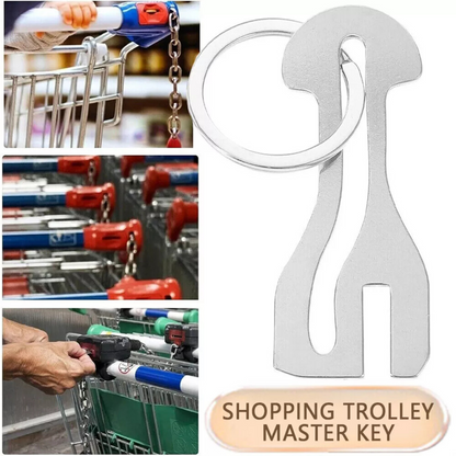 Master Key Shopping Trolley Token Easy Travel Unlocker 2x