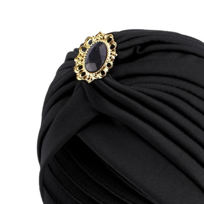 Black Headband Accessory Indian Hat Twist Style Hair Fashion Accessory