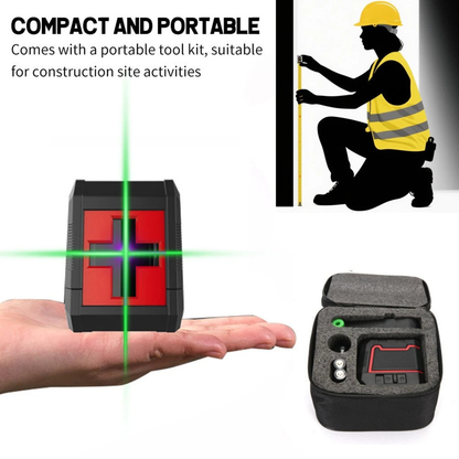 Laser Level Self Leveling 360° Rotary Line Measuring Tool Construction DIY Use