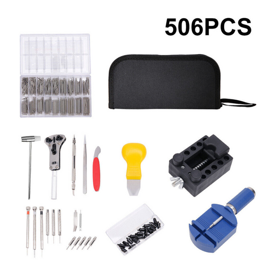 Remover Spring Pin Bars & Back Case Opener Kit For Watch Repair Tool Kit