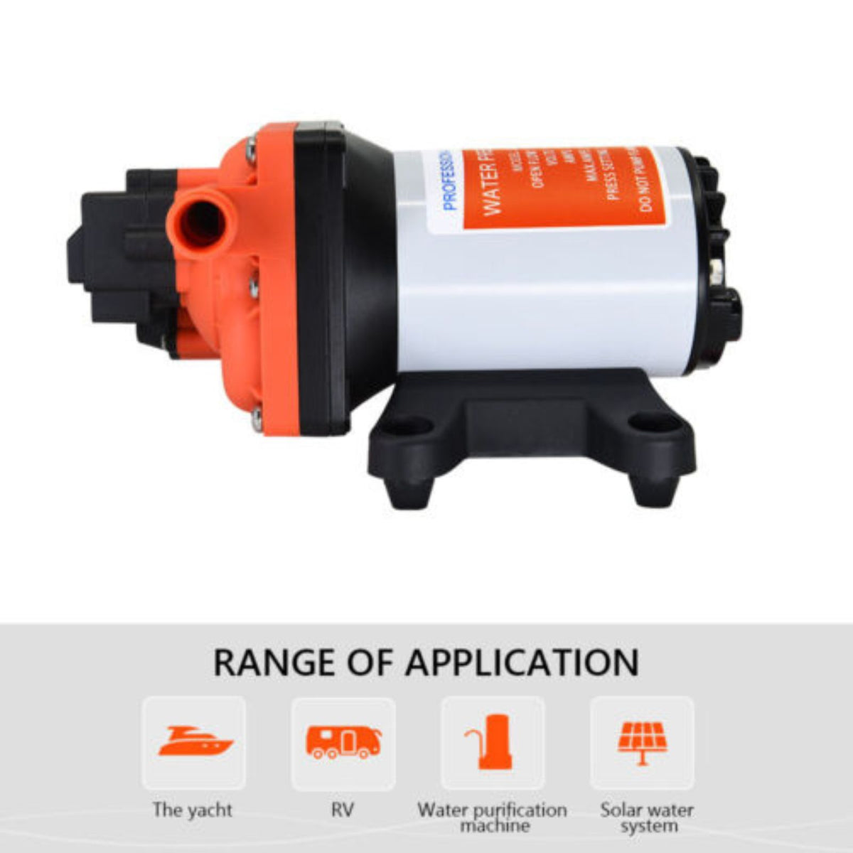 12V Water Pump For Caravan Motorhome Camper Boat RV Supreme 55PSI 11.3LPM