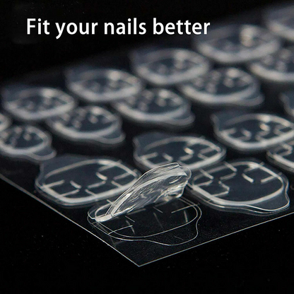 Double Sided Adhesive Press-On Nail Stickers 10x Refill Glue Tabs