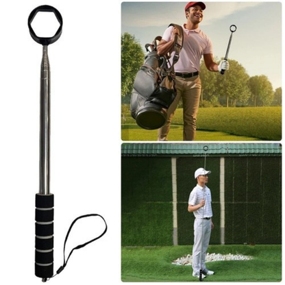 Extendable Telescopic Golf Ball Retriever Tool Lightweight Pickup Device