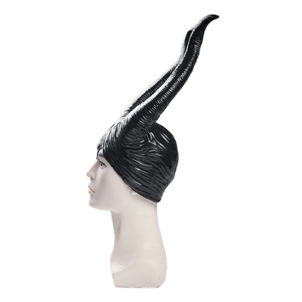 Halloween Headpiece Evil Disney Fairy Queen Hat Ladies Maleficent Horns Headwear