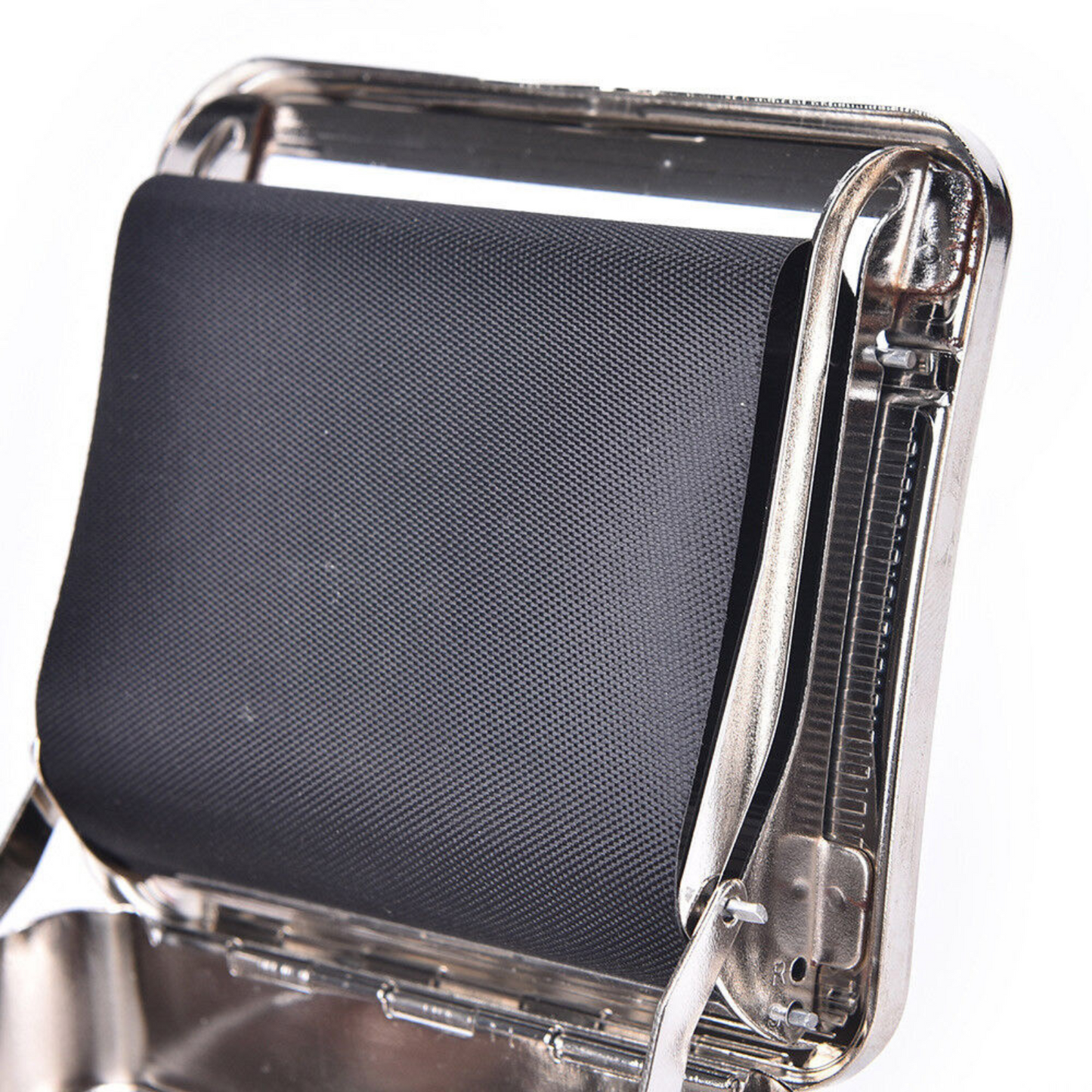 Cigarette Tobacco Roller Metal Automatic Rolling Machine Box Case Maker Tin