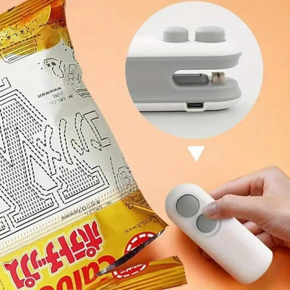 Rechargeable Portable 2 in 1 Magnetic Mini Auto Heat Sealer 1x