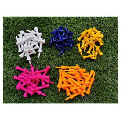 Mixed Size Golf Tees High Control Castle Plastic Step Down 50X