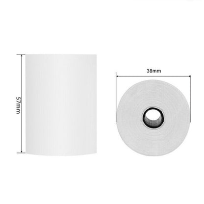 100 Rolls EFTPOS Thermal Paper Rolls For Cash Register Receipts 57x38mm